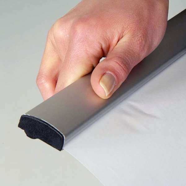 Plakatoph&aelig;ng, Banner-Line Set, 30 mm aluminiumsprofil, 135 cm