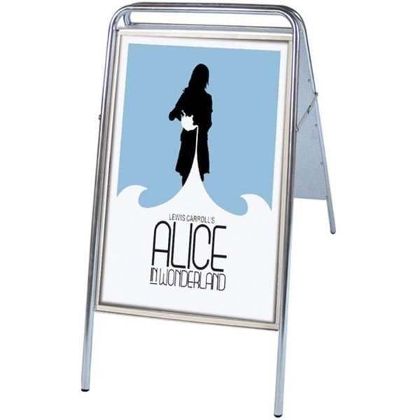 Expo Sign Standard Gadeskilt - A1 - sølv