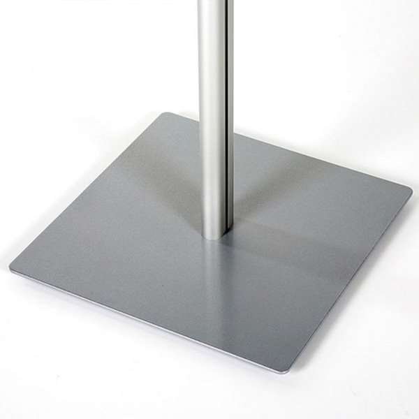 Håndspritstander med spritholder og A4 Klikramme