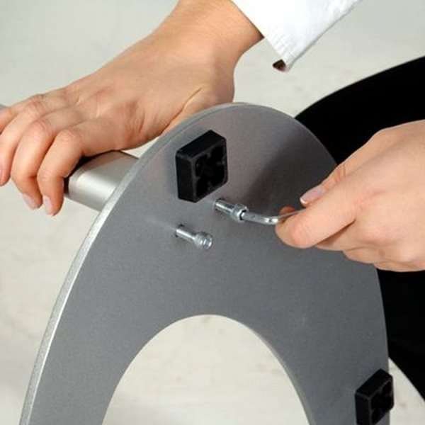 Ellipse Brochurestander, enkeltsidet, 8 x A4