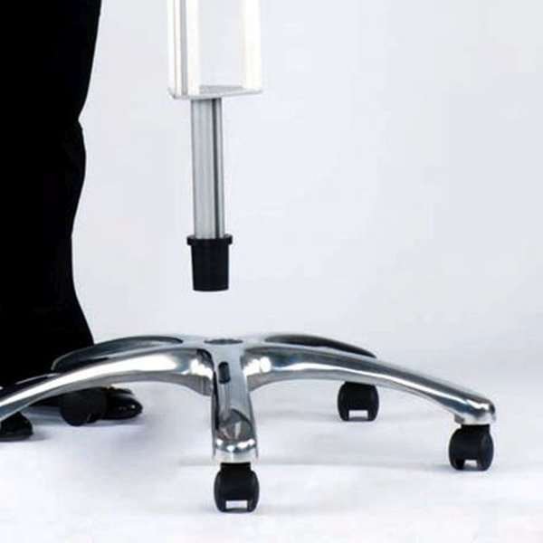 Brochurekarrusel med hjul, 20 x A4