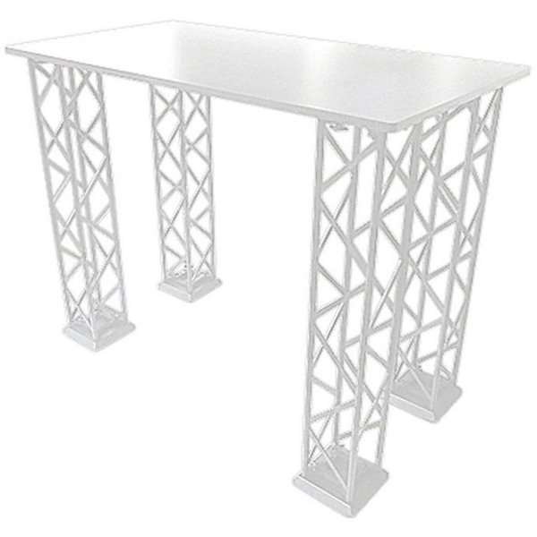 Crown Truss Counter - Rectangle 125x65cm - White