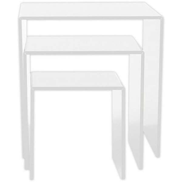 Nesting Shelves - 3 Stk - Transparent