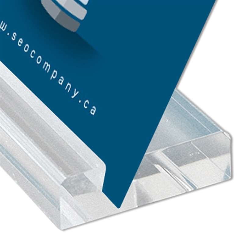 Visitkortholder Blok, 7,6 cm lang