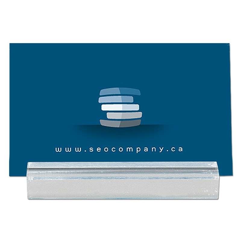 Visitkortholder Blok, 7,6 cm lang