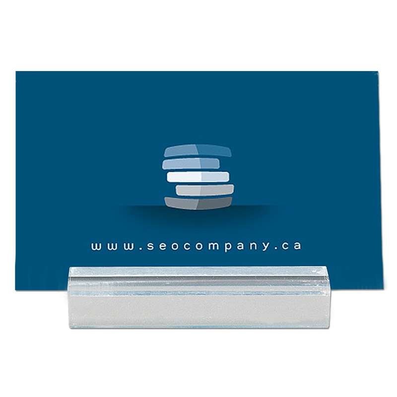 Visitkortholder Blok, 5,1 cm lang