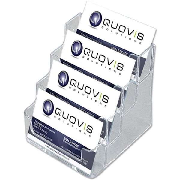 Multi Visitkortholder X4 - Transparent