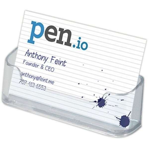 Visitkortholder Rondo - Transparent