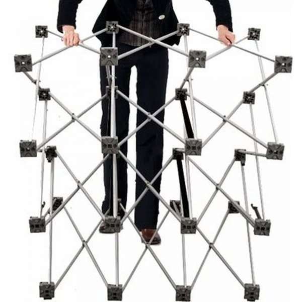 Pop-Up Væg Buet - 3x4