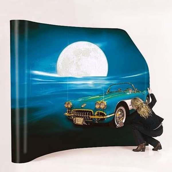 Pop-Up Væg Buet - 3x4