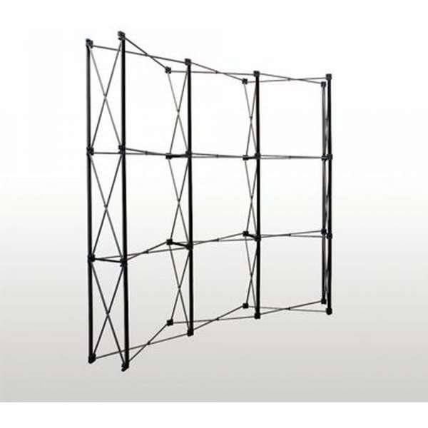 Pop-Up Væg Buet - 3x4