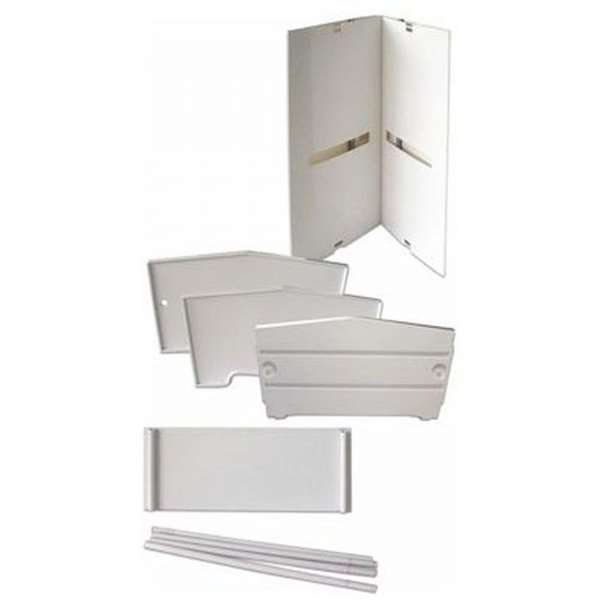 Basic Messe Disk Hvid, med taske