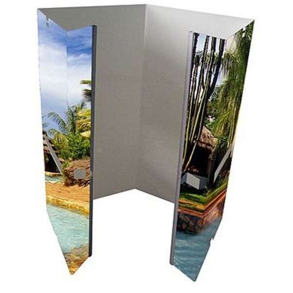 Basic Messe Disk Hvid, med taske