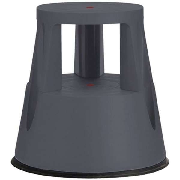 Elefantfod skammel i plast - Antracit