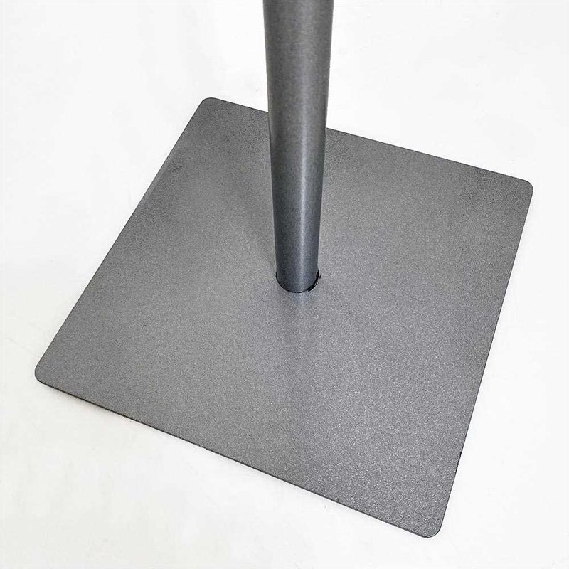 BASIC Infostand A4 - 92mm høj - A4 Klikramme profil 25mm, sølv