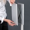 Flex Infostander, justerbar, sølv, med A2 Klikramme #5