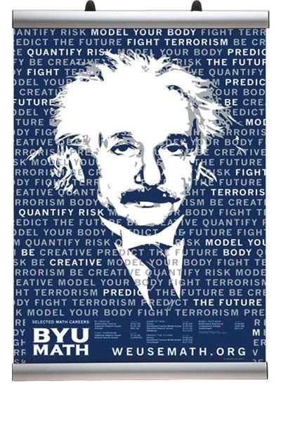 Plakatoph&aelig;ng, Banner-Line Set, 30 mm aluminiumsprofil, 135 cm