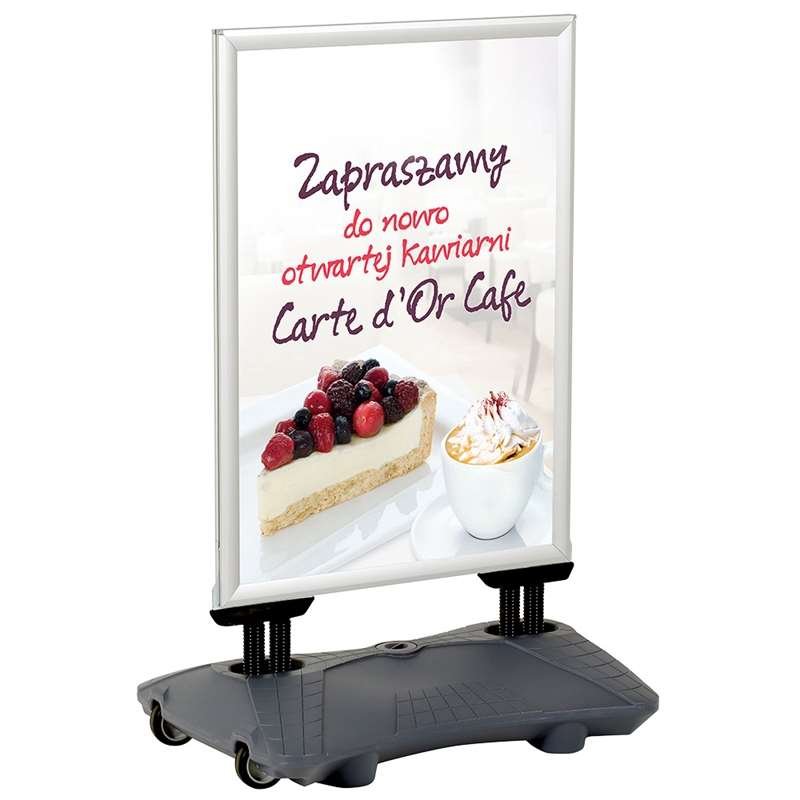 Wind-Sign Waterbase Pro Gadeskilt - sølv - A0