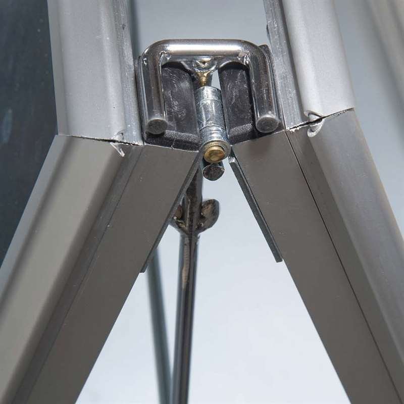 Alu-Line Standard Gadeskilt - sølv - A1