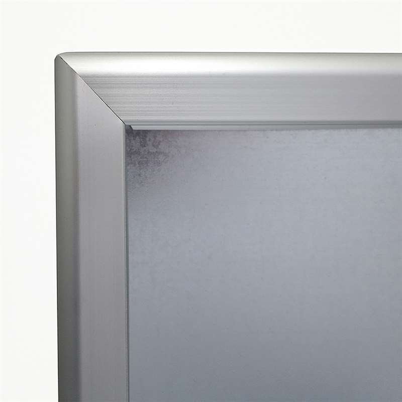 Alu-Line Standard Gadeskilt - sølv - 50 x 70 cm