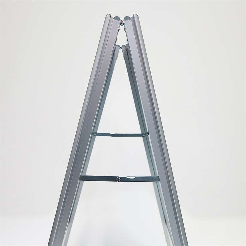 Alu-Line Standard Gadeskilt - sølv - 50 x 70 cm