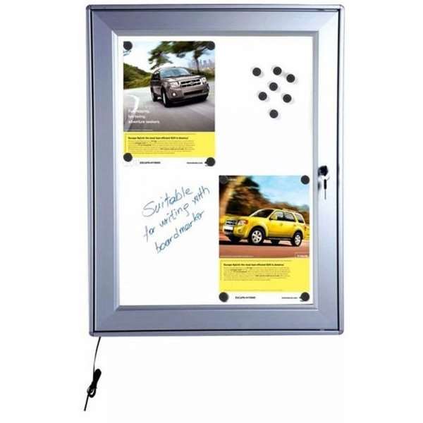 LED Menu Udhængsskab - 4xA4