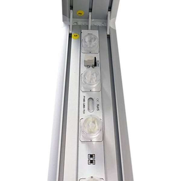 LED-TEX Lightbox stand dobbeltsidet, 100x250cm