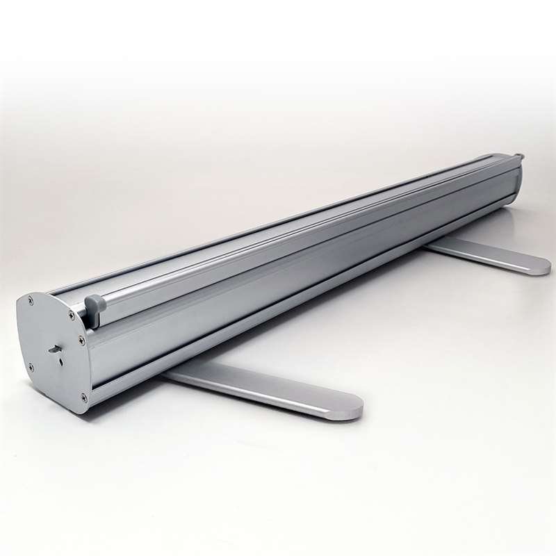 Euro Roll-up kassette, enkeltsidet, alu/sølv, 85 cm