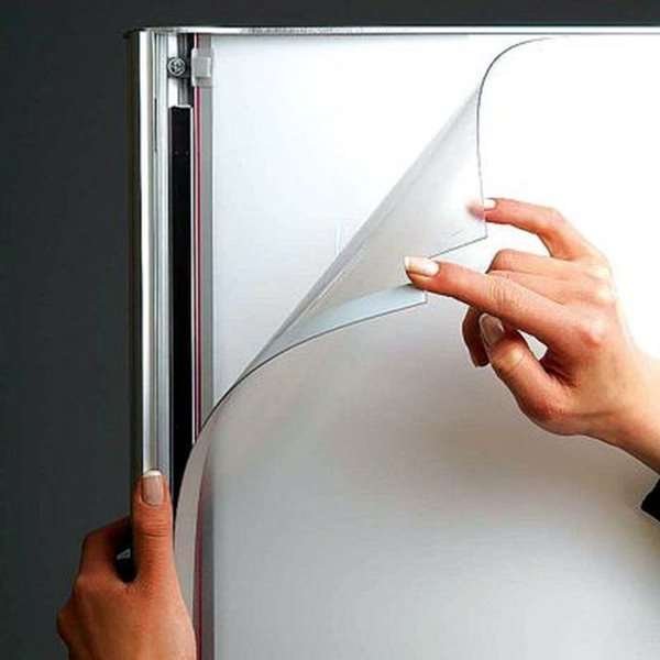 Totem Elipse Lightstand 80x170cm dobbeltsidet