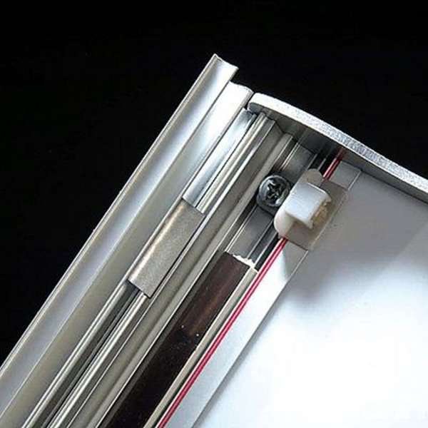 Totem Elipse Lightstand 80x170cm dobbeltsidet