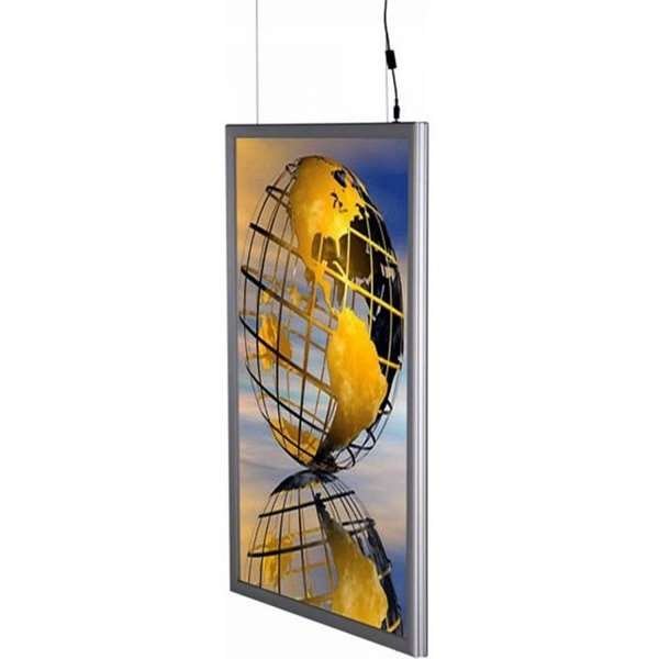 LED Lysramme Dobbeltsidet - A1 Horisontal