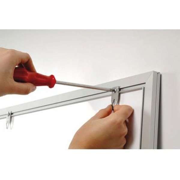 LED Lysramme Enkeltsidet - A0