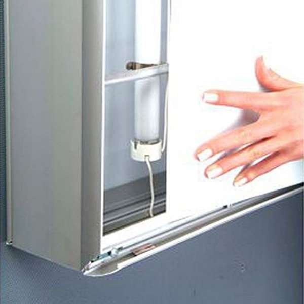 Expo Lyskasse Enkeltsidet - 50x70cm