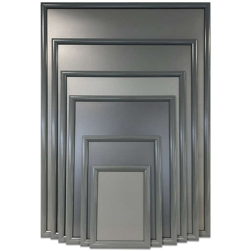 Klikramme med 25mm aluminium profil, antracit grå - 50x70 cm