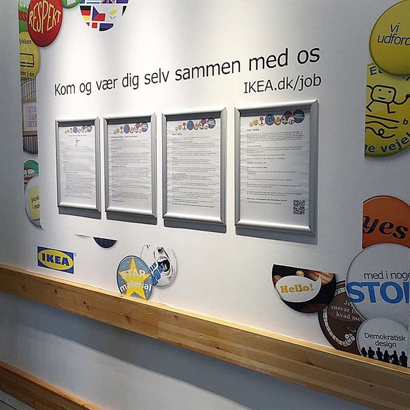 Klikramme Fast-Fix med 25mm aluminium profil, sølv - A4