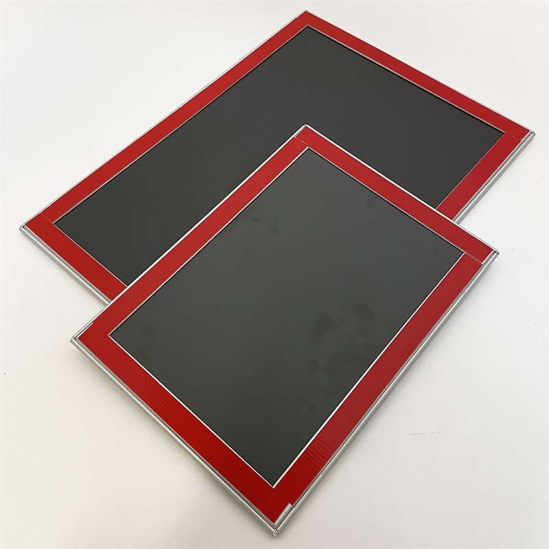 Klikramme Fast-Fix med 25mm aluminium profil, sølv - A4