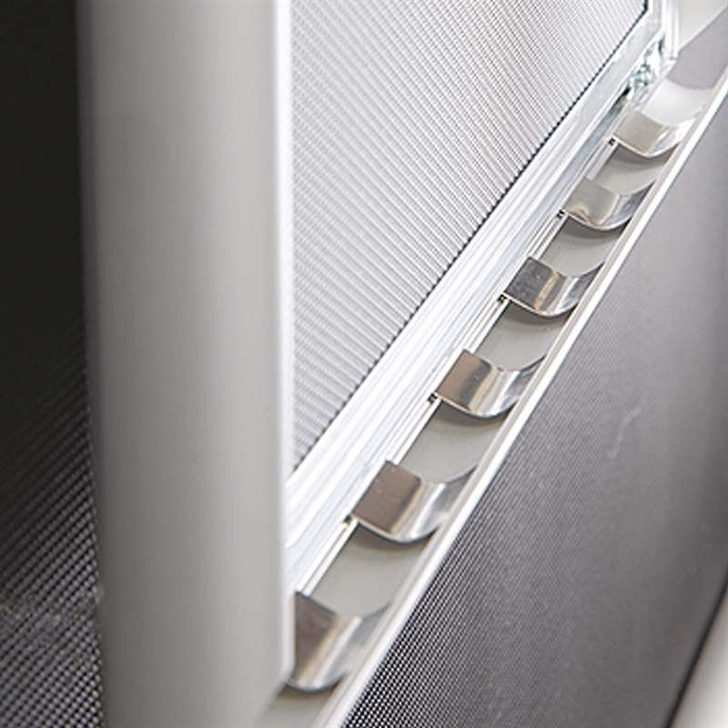 Klikramme Fast-Fix med 25mm aluminium profil, sølv - A4