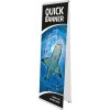 Quick Banner Dobbeltsidet uden banner og print- 60x200cm #1