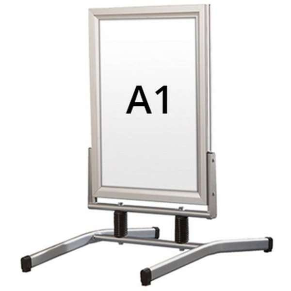 Wind-Line Lux Gadeskilt - A1 - sølv