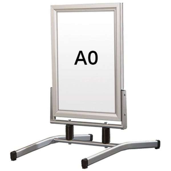 Wind-Line Lux Gadeskilt - A0 - sølv