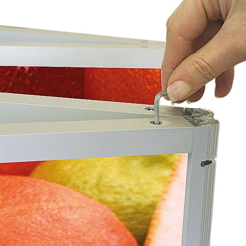 Expo Wall messevæg, 4 sektioner, 292 x 239 cm