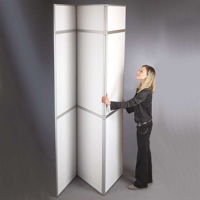 Expo Wall messevæg, 4 sektioner, 292 x 239 cm