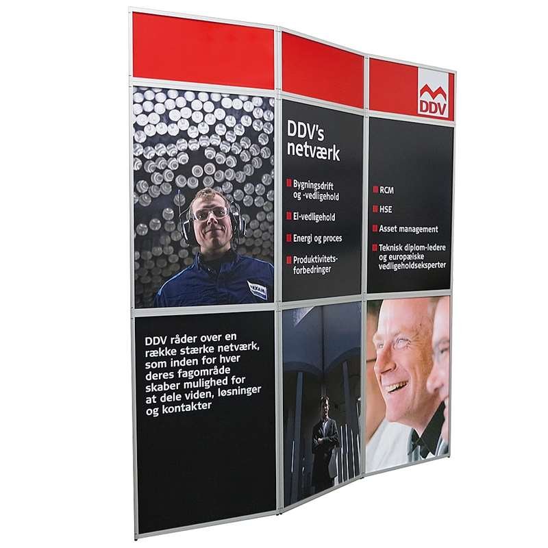 Taskesæt til Expo Wall, 3 sektioner