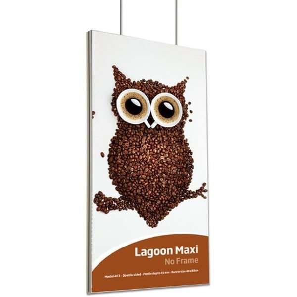 Lagoon Ramme Dobbeltsidet - A1