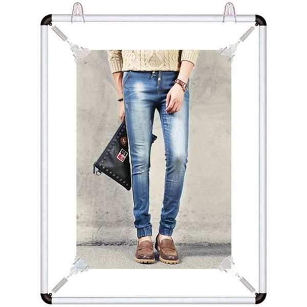 Poster strecher Plakatramme dobbeltsidet - 70x100 cm - sølv