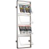 Info Line Wall Brochureholder til væg - 8xA4 - 21x29.7 cm #1