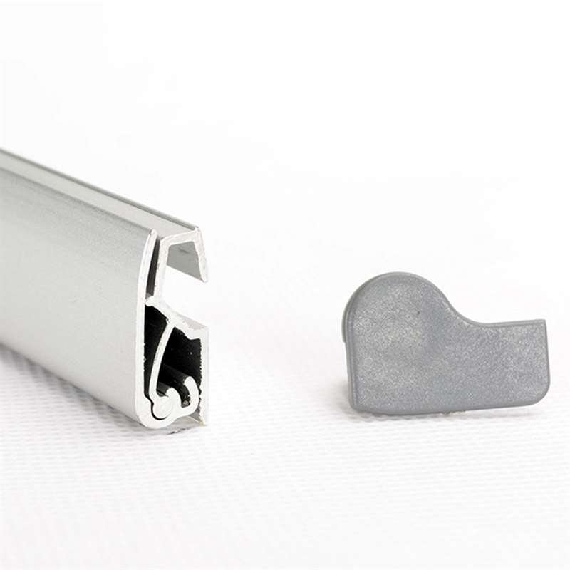 Stylish Roll-up kassette, dobbeltsidet, sølv, 85 cm