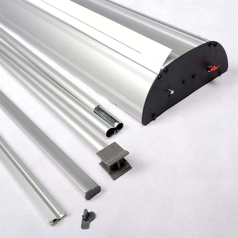 Stylish Roll-up kassette, dobbeltsidet, sølv, 85 cm