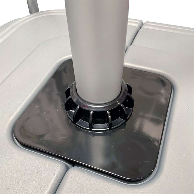 Mega Outdoor Flag, 5,2 meter flagstang med fod