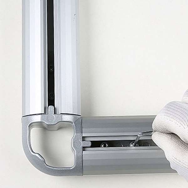 Omni Banner Ramme, 150x200cm. Inkl. krog m/elastik. Ekskl. eyelets